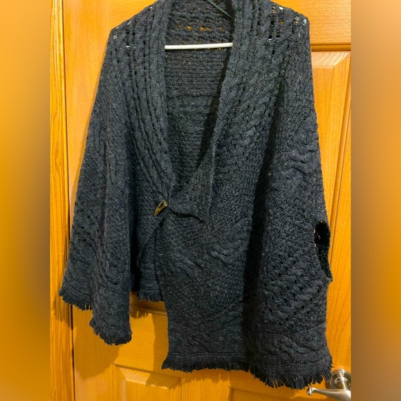 Free People Sweaters - Woman’s Free People sweater poncho size small